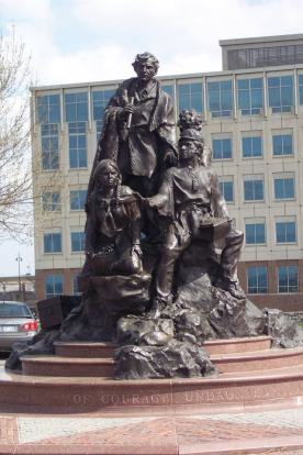 The Corps of Discovery in Kansas City, MO, which features Sacagawea